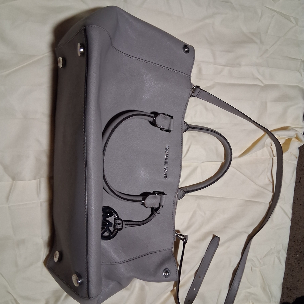 MICHAEL Michael Kors Gray Hobo Bag - Picture 1 of 3